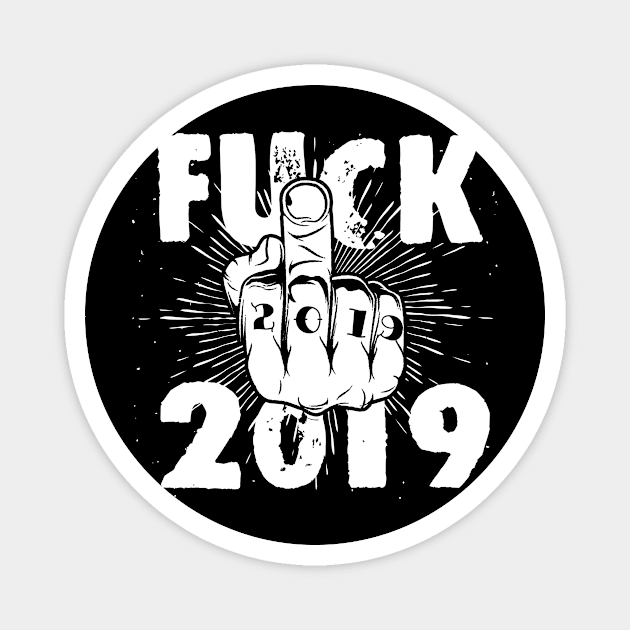 F*CK 2019!...a retrospective... Magnet by antitomic